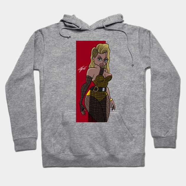 Black Canary Hoodie by Tuckerjoneson13